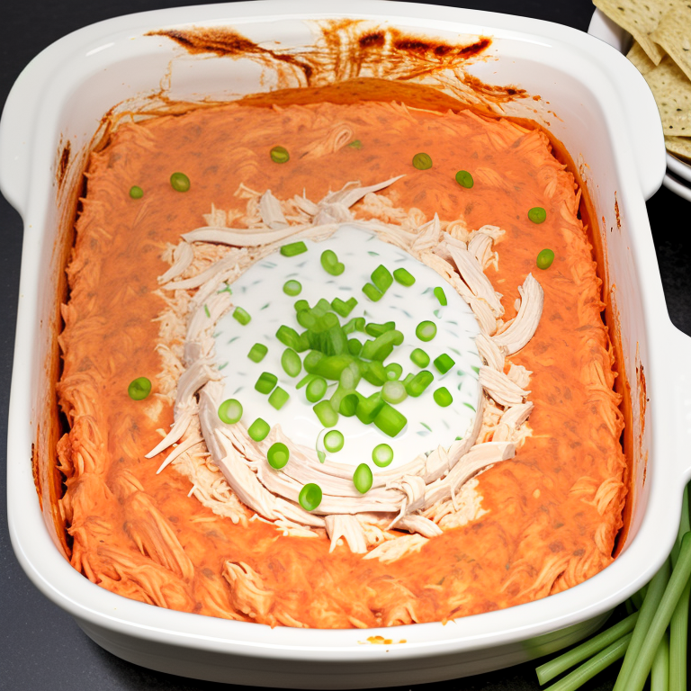 slow cooker buffalo chicken dip with raw chicken