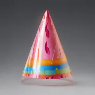 transparent background birthday hat