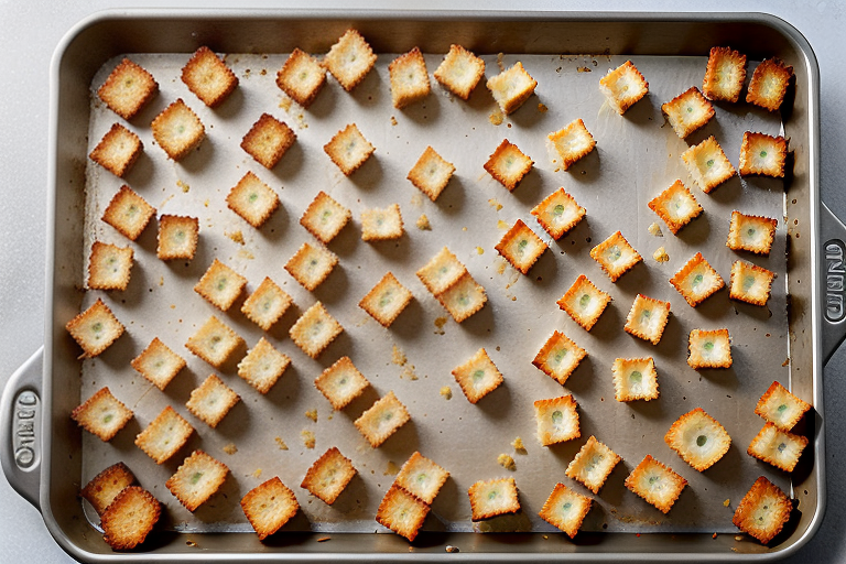 how to make croutons in a pan