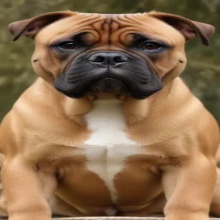 staffy bull bullmastiff