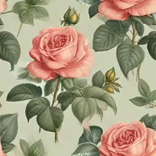 vintage rose illustration