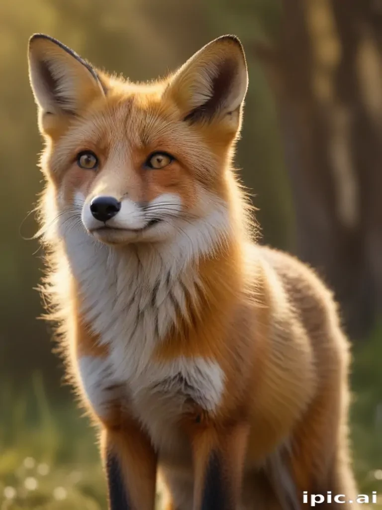 background fox