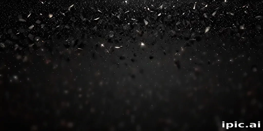 sparkling black background