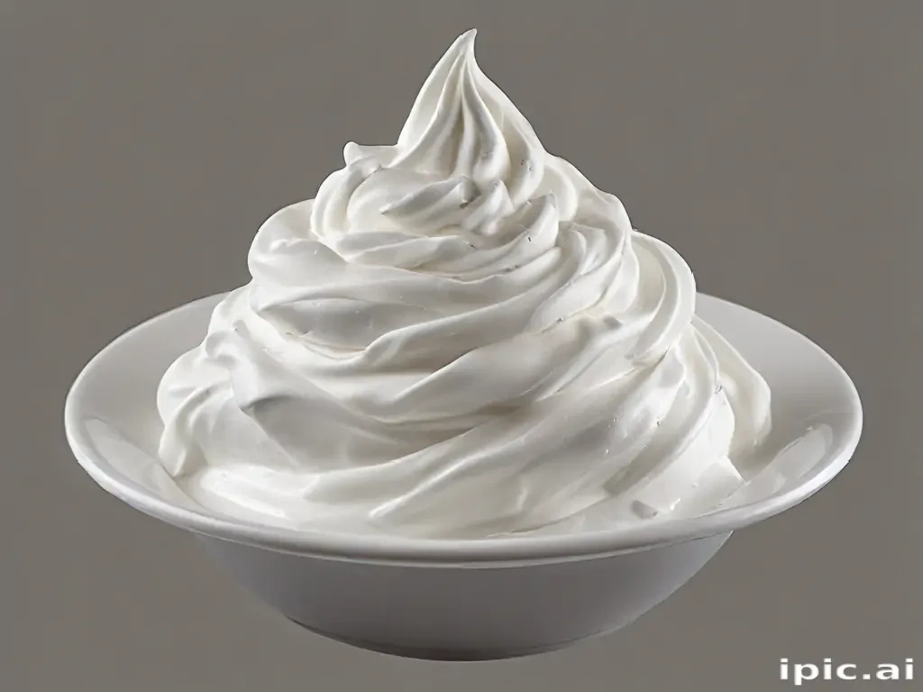 whip cream png