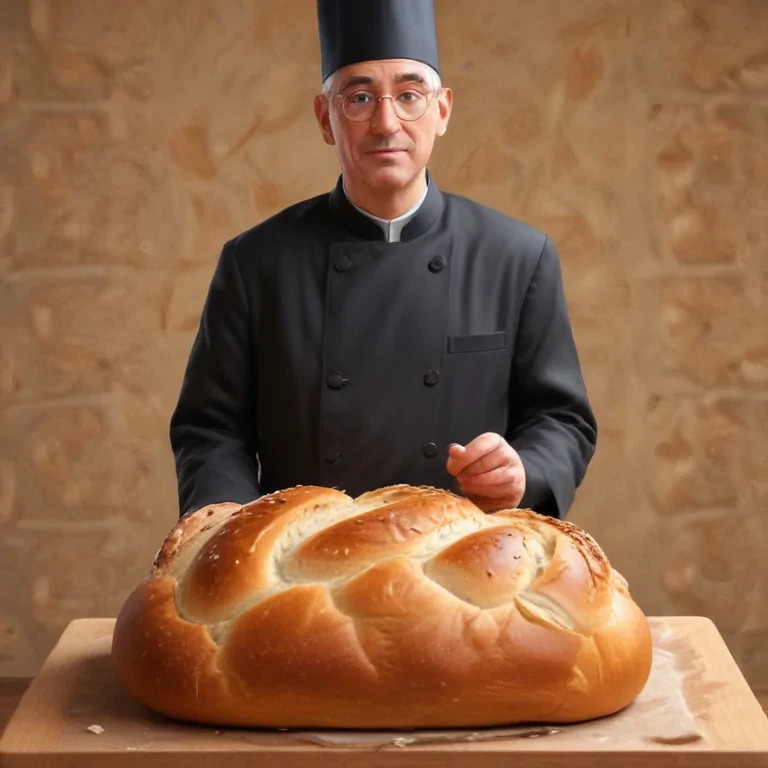 bread in cartoon