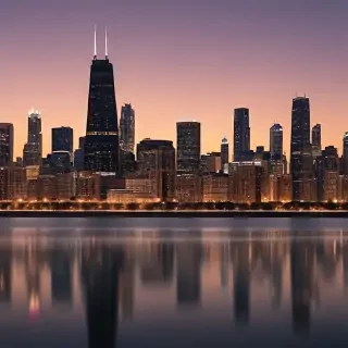 chicago skyline png