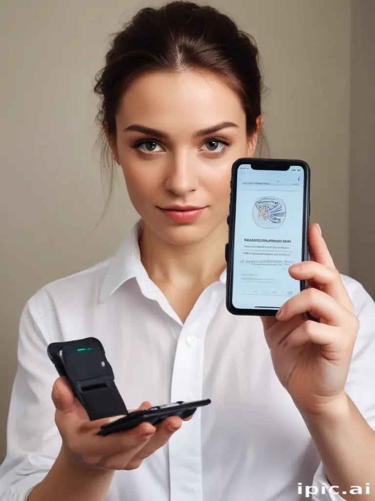 person holding phone
