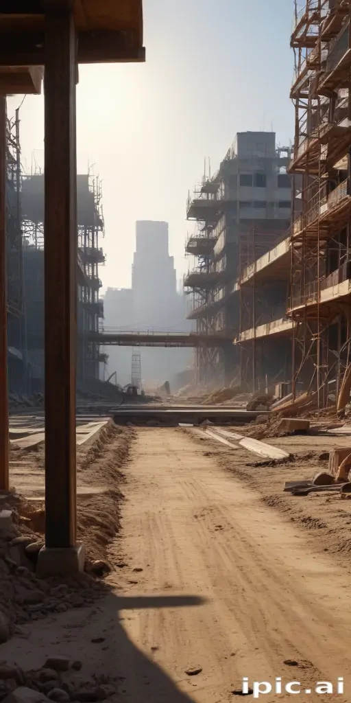 construction site background