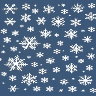 snowflakes clipart transparent background