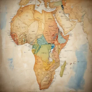 map of africa