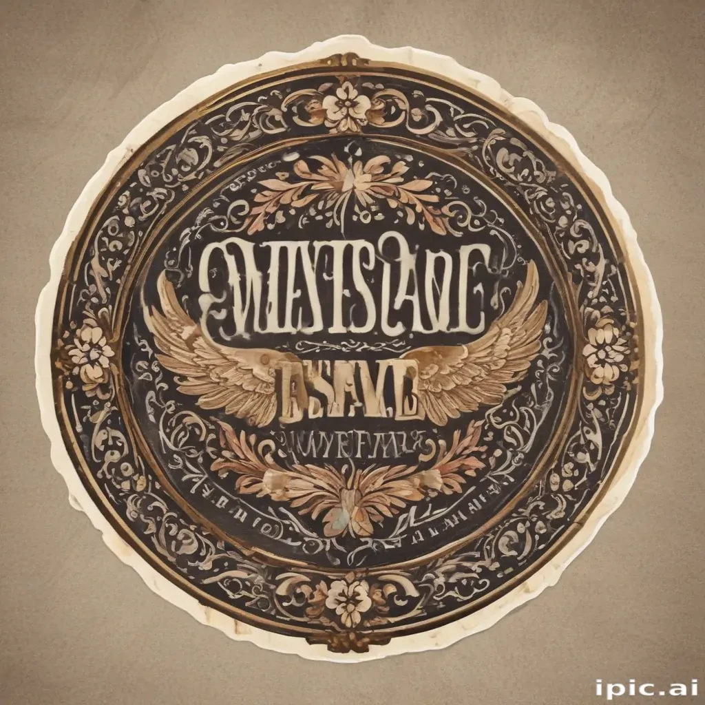 vintage stickers png