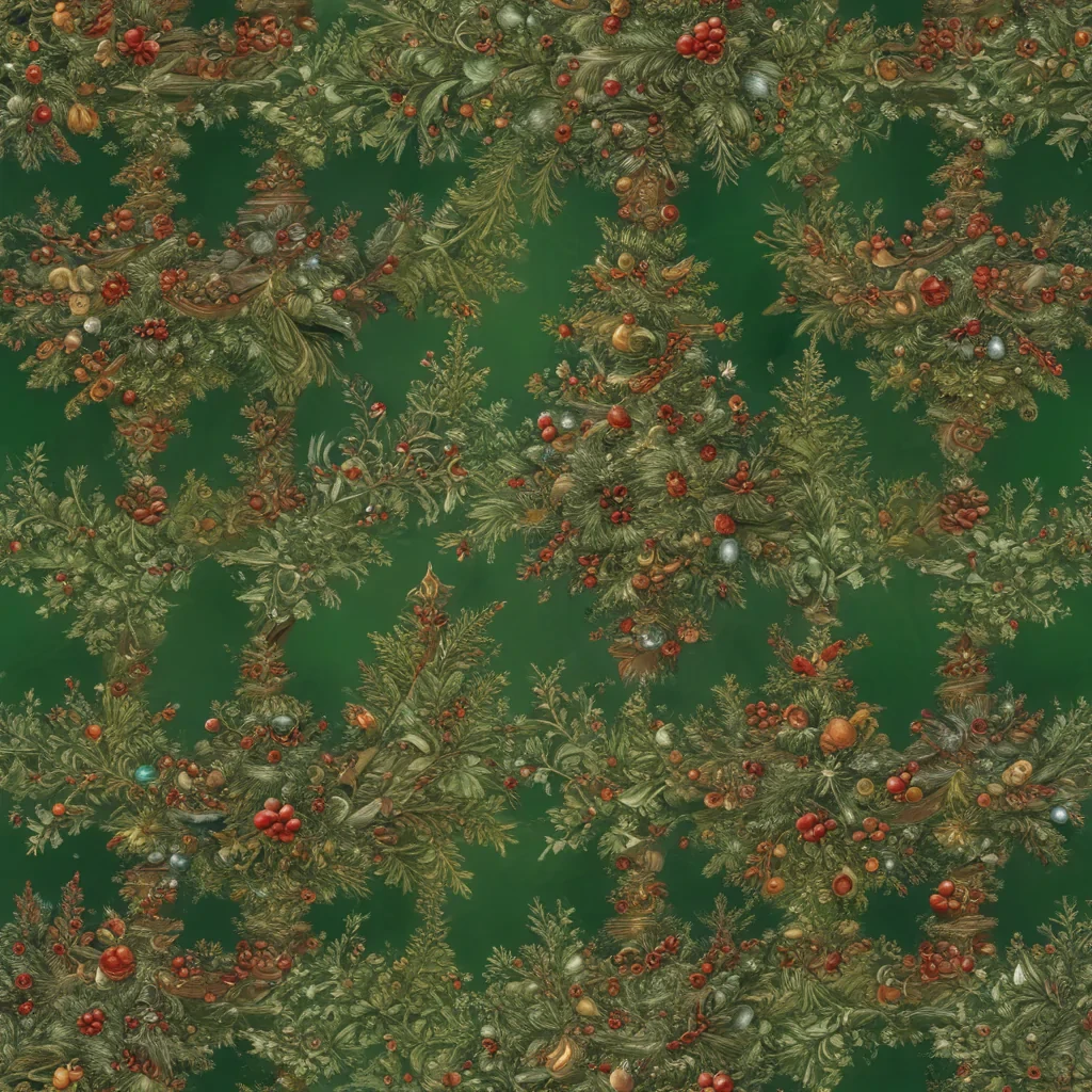 green christmas bg