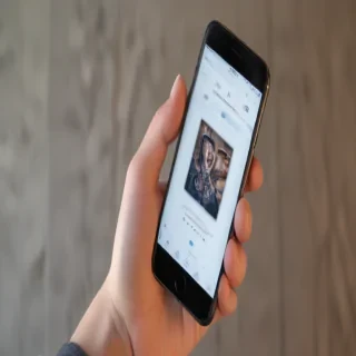 phone in hand png