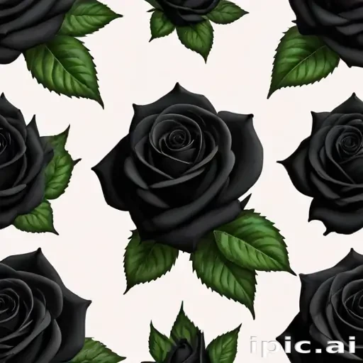 aesthetic black rose wallpaper