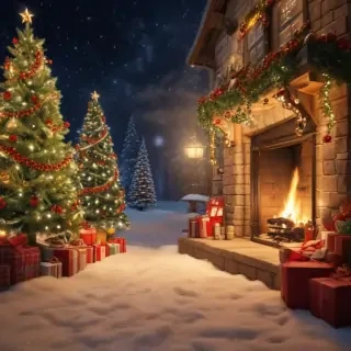 cute christmas background