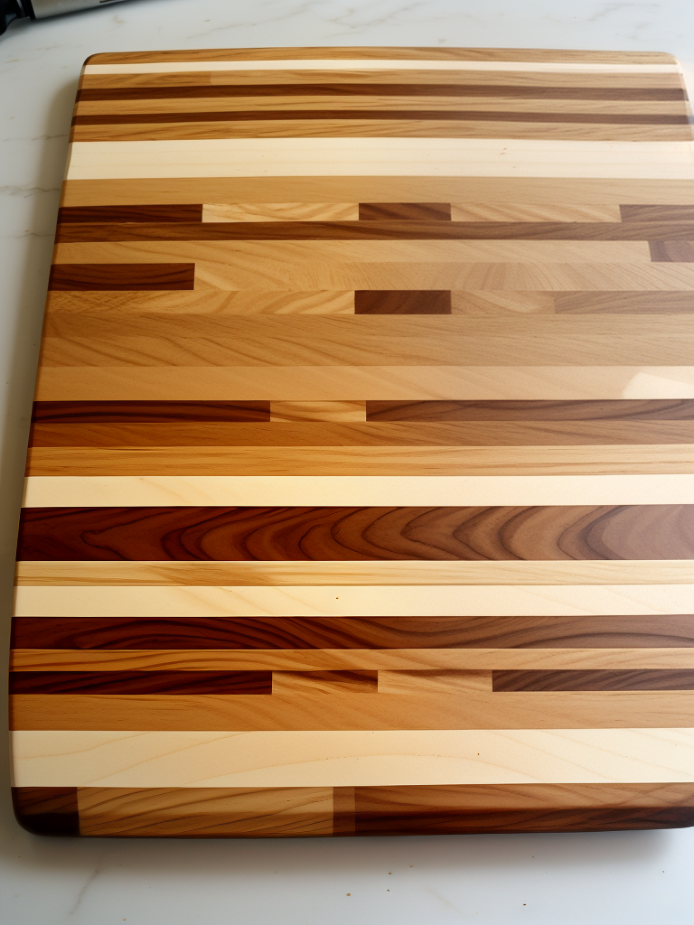 solid wood cutting board no glue