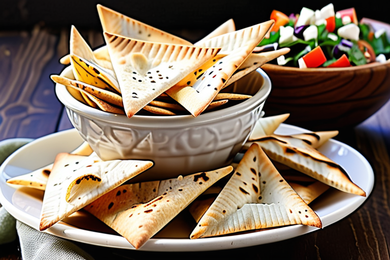 what to eat with pita chips