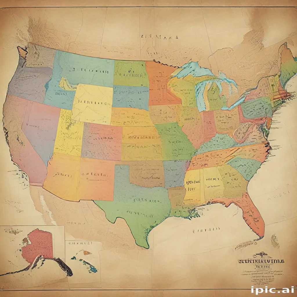 map of the united states