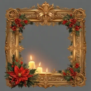 frame clipart christmas