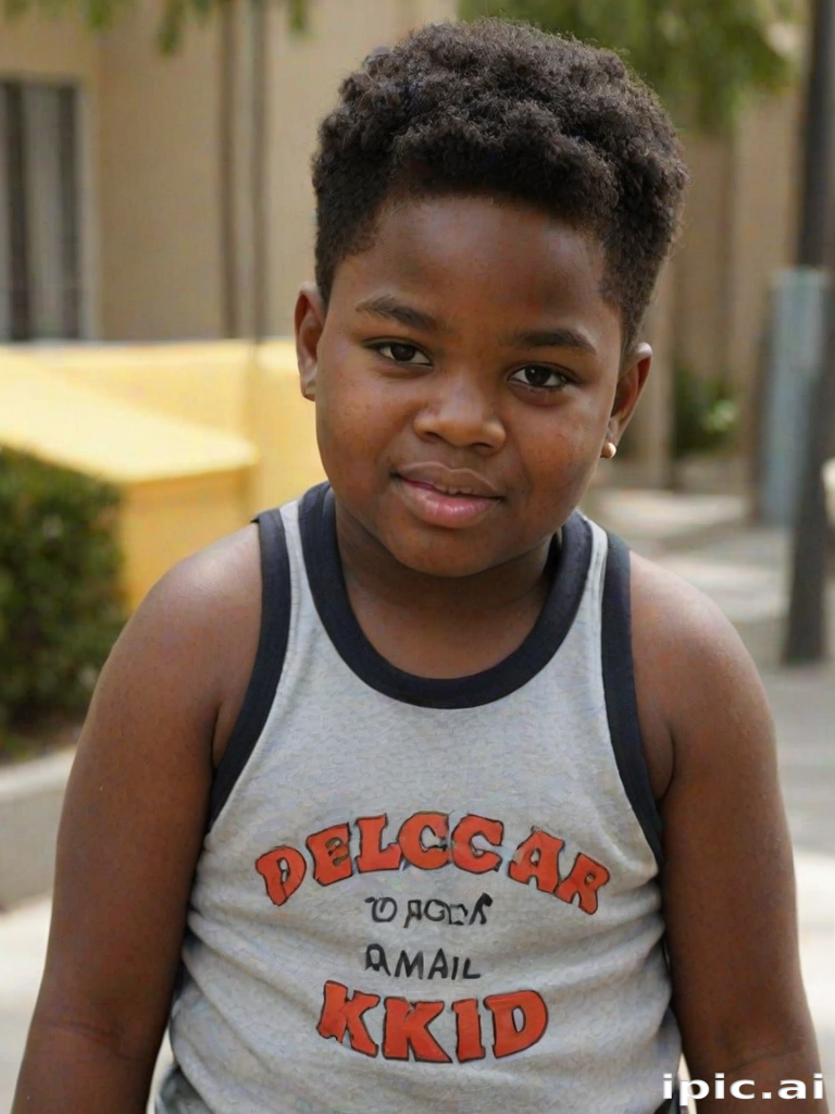 fat black kid