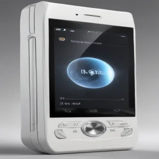 icon phone white