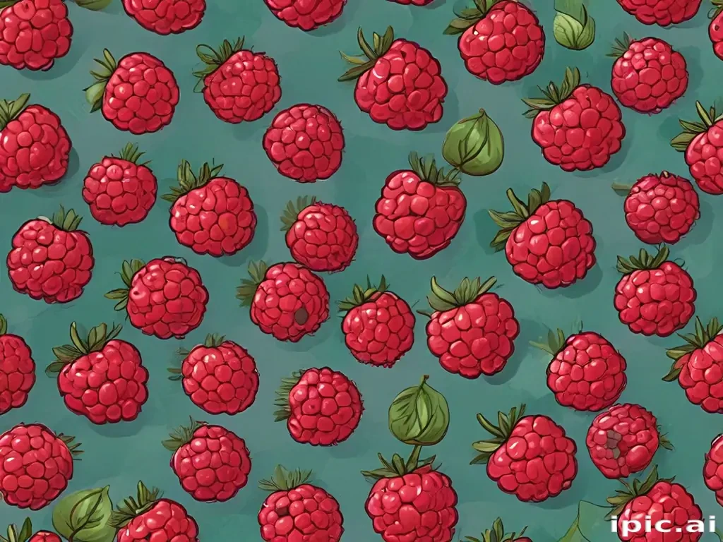 raspberry cartoon