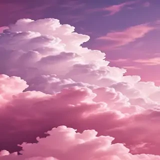 pink clouds wallpaper