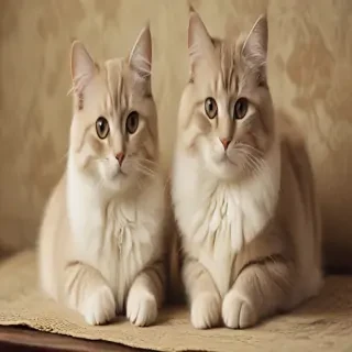 vintage pictures of cats