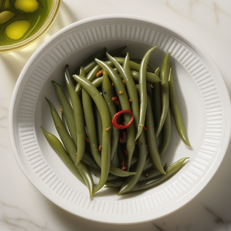 recipe spicy pickled green beans