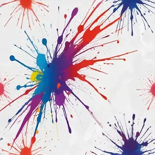 paint splatter transparent