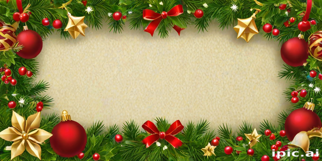 christmas frame clip art