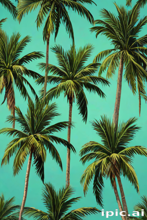 palm trees background