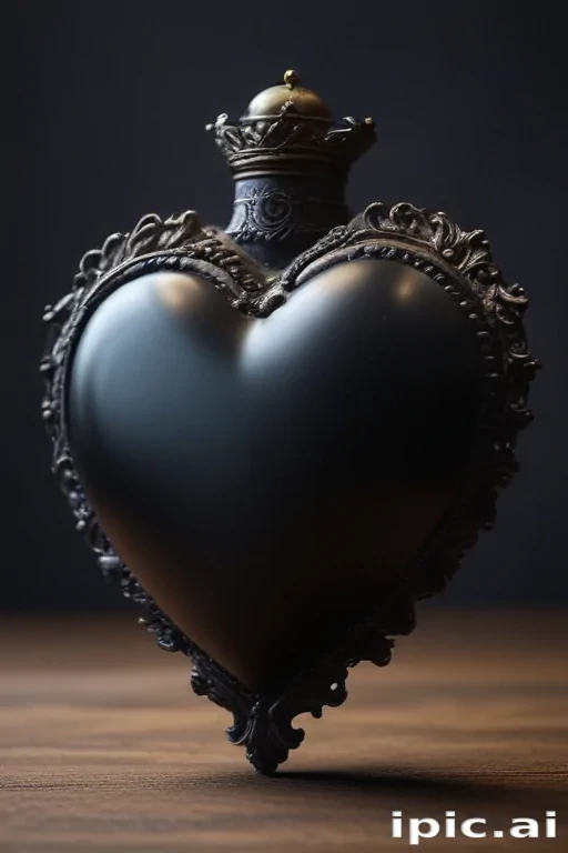 black heart pic