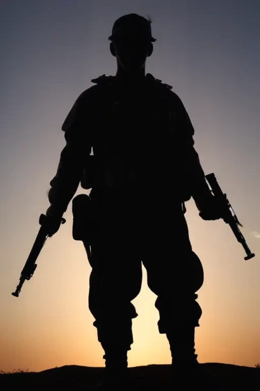 soldier silhouette