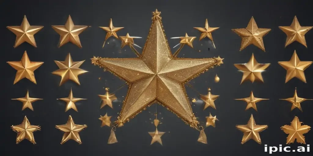 christmas stars clipart