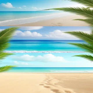 cute beach backgrounds
