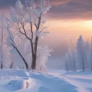 winter zoom background
