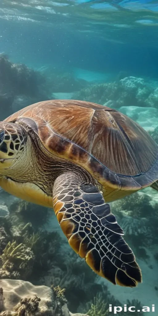 sea turtle desktop background