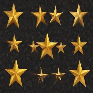 gold stars png