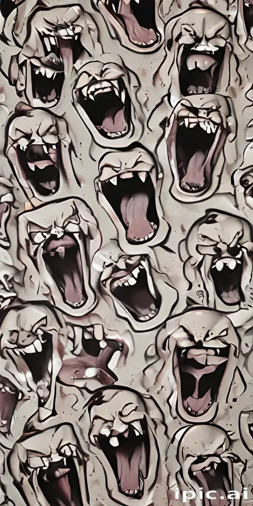 screaming background
