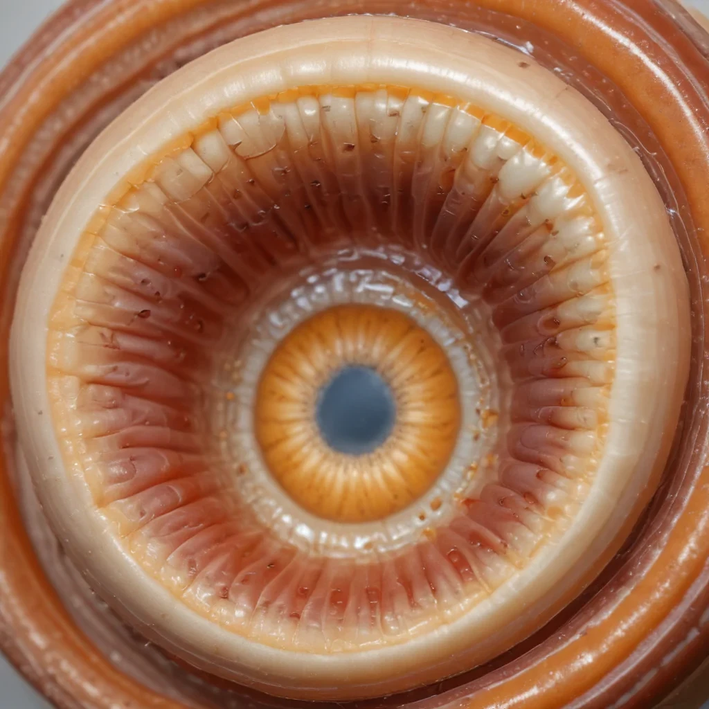 Intricate Close-Up of a Beautifully Patterned Natural Shell Structure