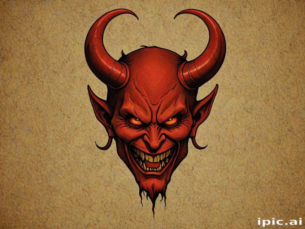 wallpaper of the devil