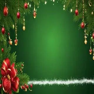 green christmas background