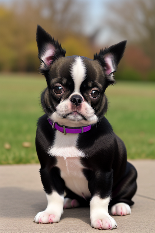 boston terrier pekingese mix