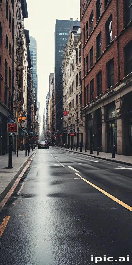 city street background