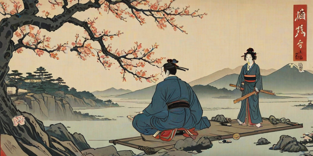ukiyo e wallpaper