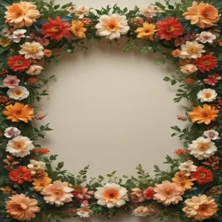 floral frame