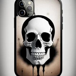 iphone skull background