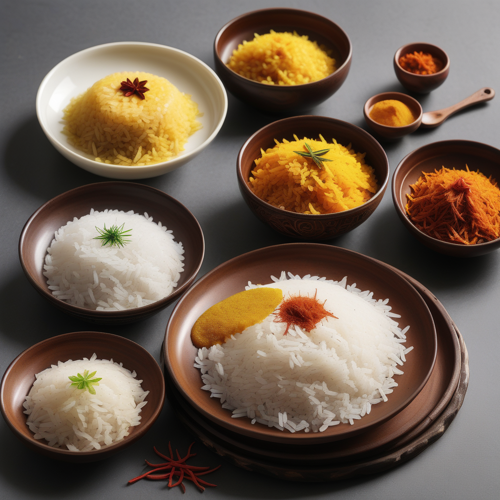 rice dishes traditionally made with saffron