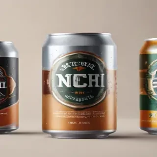 beer can mockup